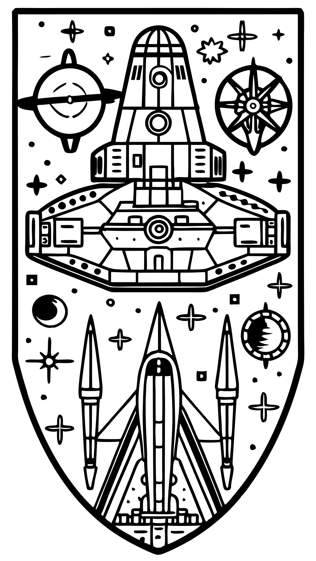 coloring pages star wars ships